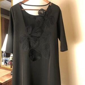 Black little cocktail dress.